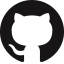 Github logo in grayscale